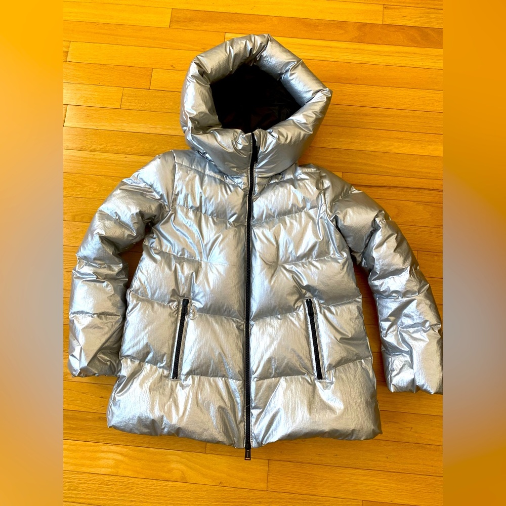 ADD Puffer Down Hooded Junior Jacket XS or 12Y